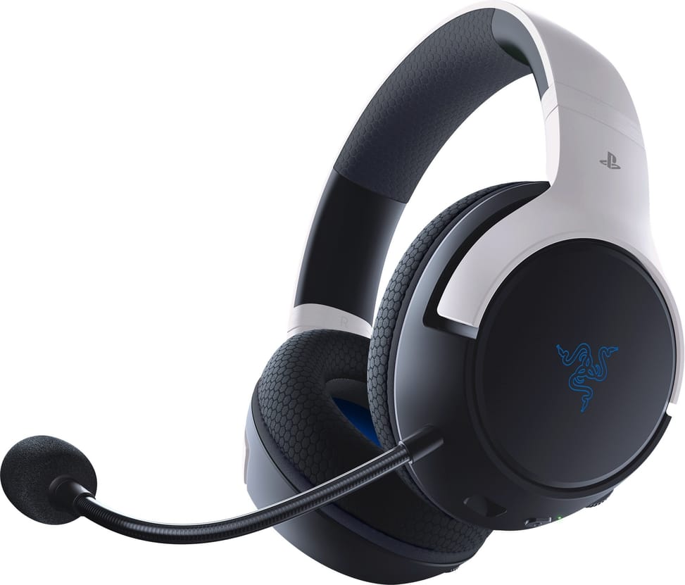 Casque gaming Bluetooth Razer Kaira Hyperspeed pour Playstation5 Blanc (RZ04-03980200-R3G1) — image 3