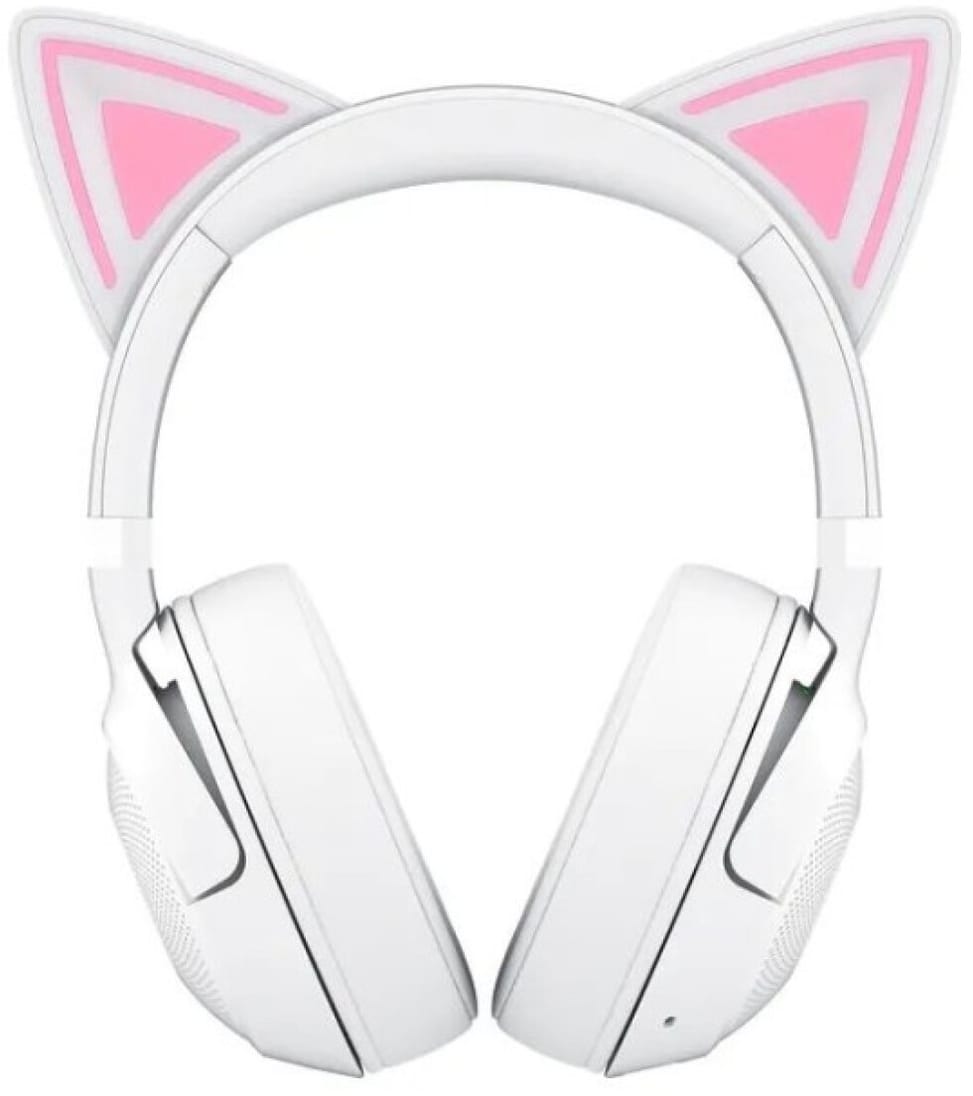 سماعة رأس للألعاب Bluetooth Razer Kraken Kitty V2 أبيض (RZ04-04860600-R3M1) — صورة 1