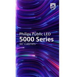 Écran affichage LED 44" 5000 Philips Public...
