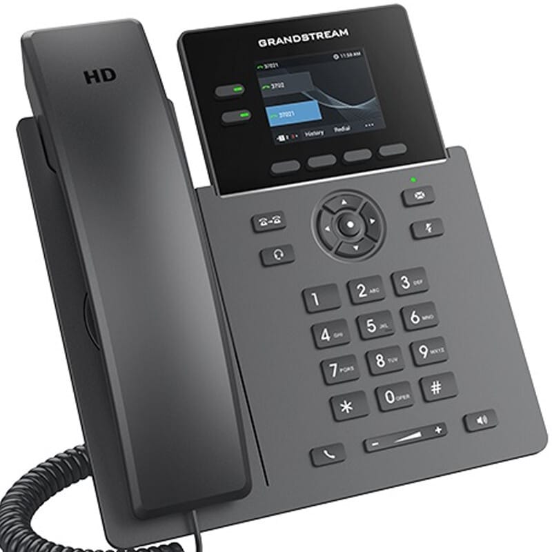 هاتف IP 2 حساب SIP / 2 خط Grandstream GRP2610P — صورة 2