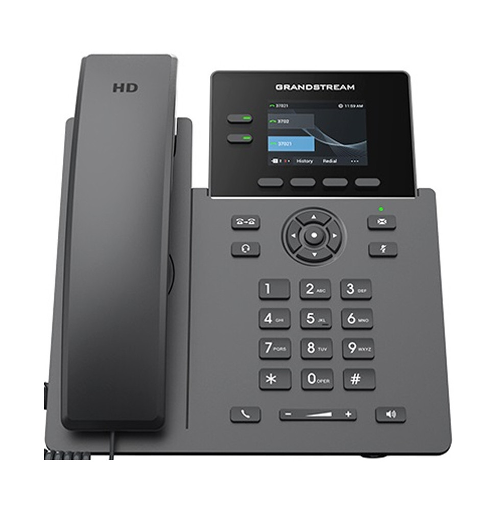 Téléphone IP 2 Comptes SIP / 2 lignes Grandstream GRP2610P
