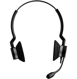 Casque-micro stéréo Jabra BIZ 2300 QD Duo Anti-Bruit avec adaptateur Jabra Link 230 - USB plug-and-play (2309-820-104 + 230-09)