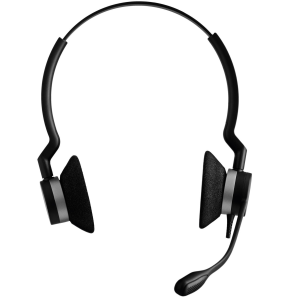 Casque-micro stéréo Jabra BIZ 2300 QD Duo Anti-Bruit avec adaptateur Jabra Link 230 - USB plug-and-play (2309-820-104 + 230-09)