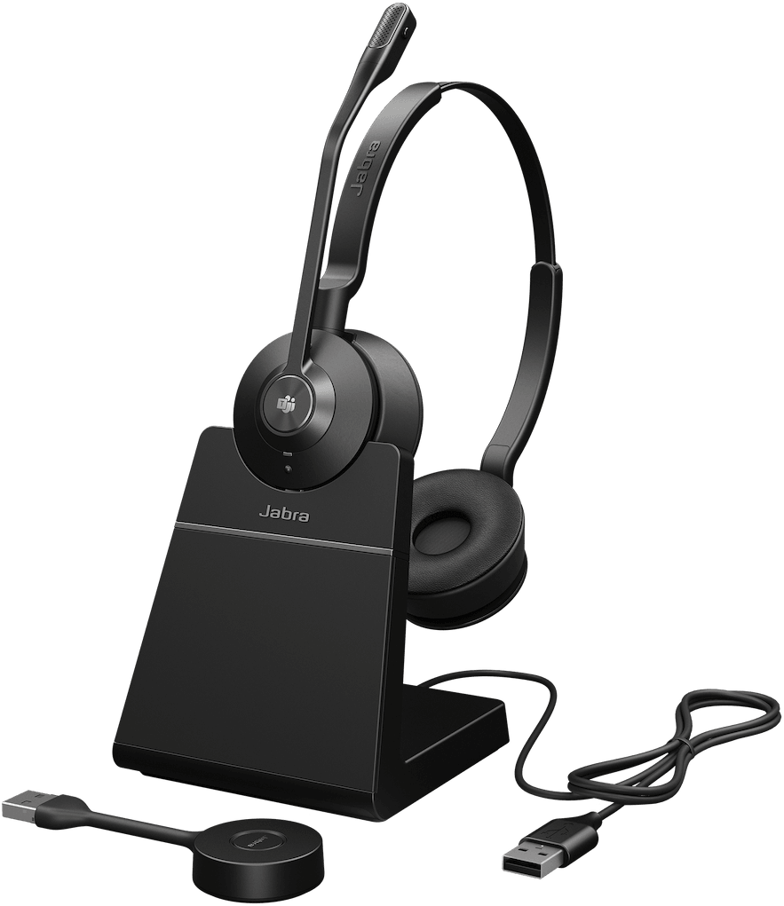 سماعة رأس بميكروفون لاسلكية Jabra Engage 55 SE إصدار Stereo MS (9659-455-111) — صورة 1