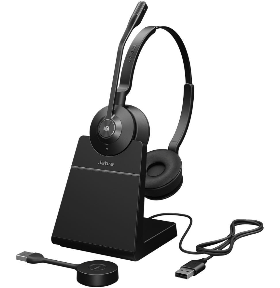 Micro-casque Sans fil Jabra Engage 55 SE version Stereo MS (9659-455-111)