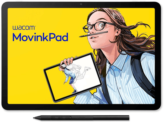 Écran tactile Android à stylet Wacom MovinkPad 11 : Tablette Graphique avec écran 11.5” (DTHA116CL0B)