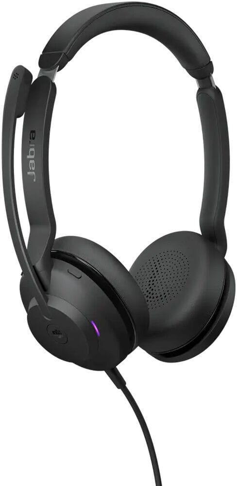 Micro-casque Jabra Evolve2 30 SE version Stereo MS, adaptateur USB C/A (23189-999-779) — image 2