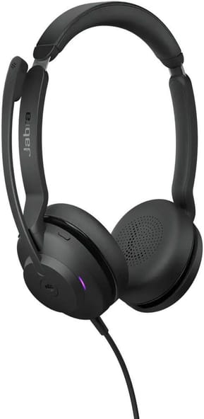 Micro-casque Jabra Evolve2 30 SE version Stereo MS, adaptateur USB C/A (23189-999-779) — image 2