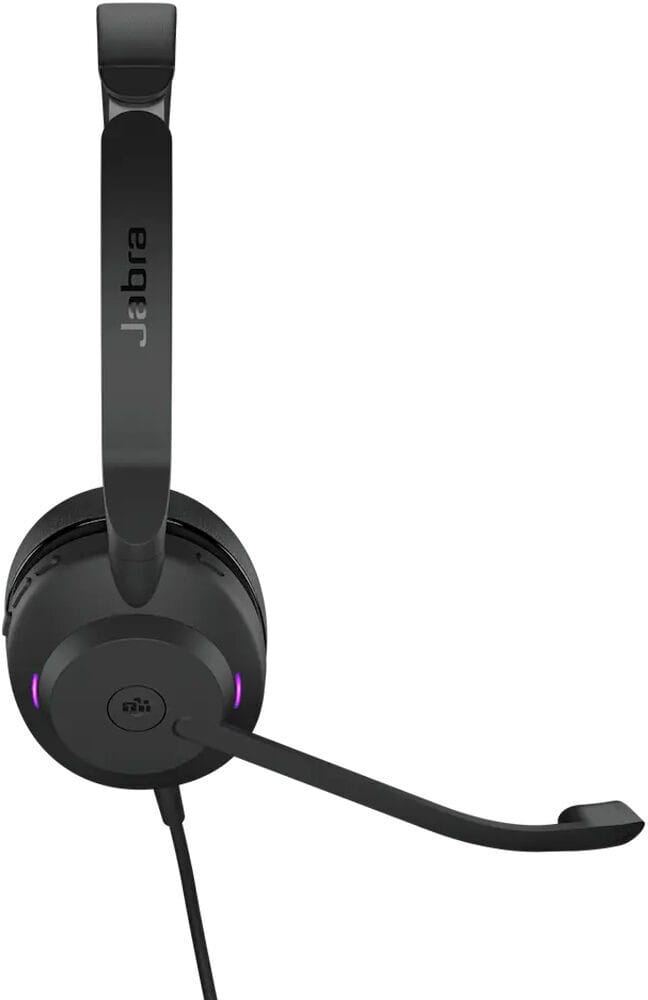 Micro-casque Jabra Evolve2 30 SE version Stereo MS, adaptateur USB C/A (23189-999-779) — image 3