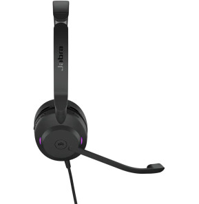 Micro-casque Jabra Evolve2 30 SE version Stereo MS, adaptateur USB C/A (23189-999-779)