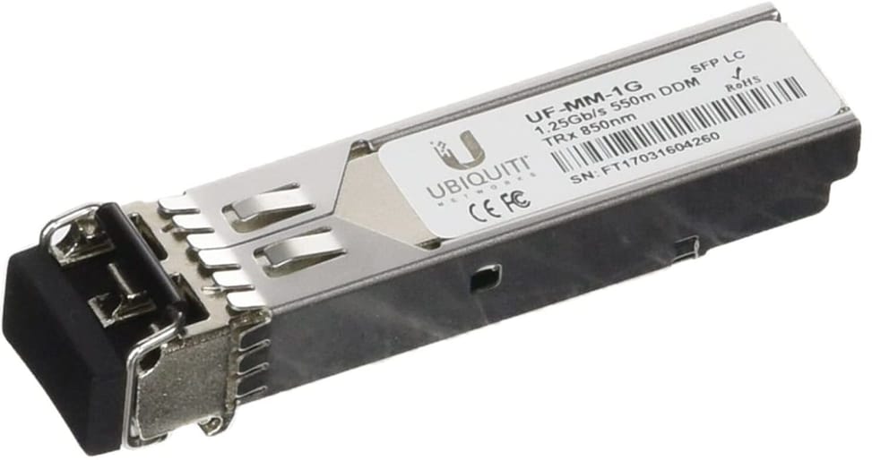 وحدة SFP Ubiquiti UF-MM-1G 1.25 Gb/s – ألياف ضوئية 850 nm (UF-MM-1G) — صورة 1