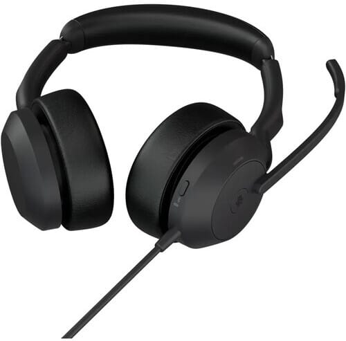 Micro-casque Jabra Evolve2 50 version stereo MS, adaptateur USB C/A (25089-999-799) — image 4