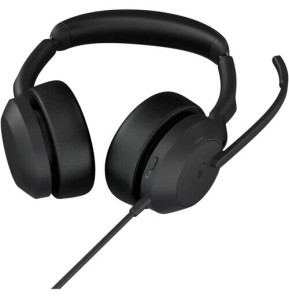 Micro-casque Jabra Evolve2 50 version stereo MS, adaptateur USB C/A (25089-999-799)