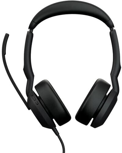 Micro-casque Jabra Evolve2 50 version stereo MS, adaptateur USB C/A (25089-999-799) — image 3