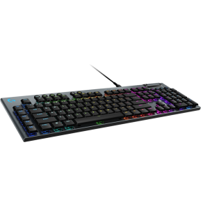 Clavier gaming rétroéclairé filaire Logitech G915 X à profil bas - QWERTY (920-012942)