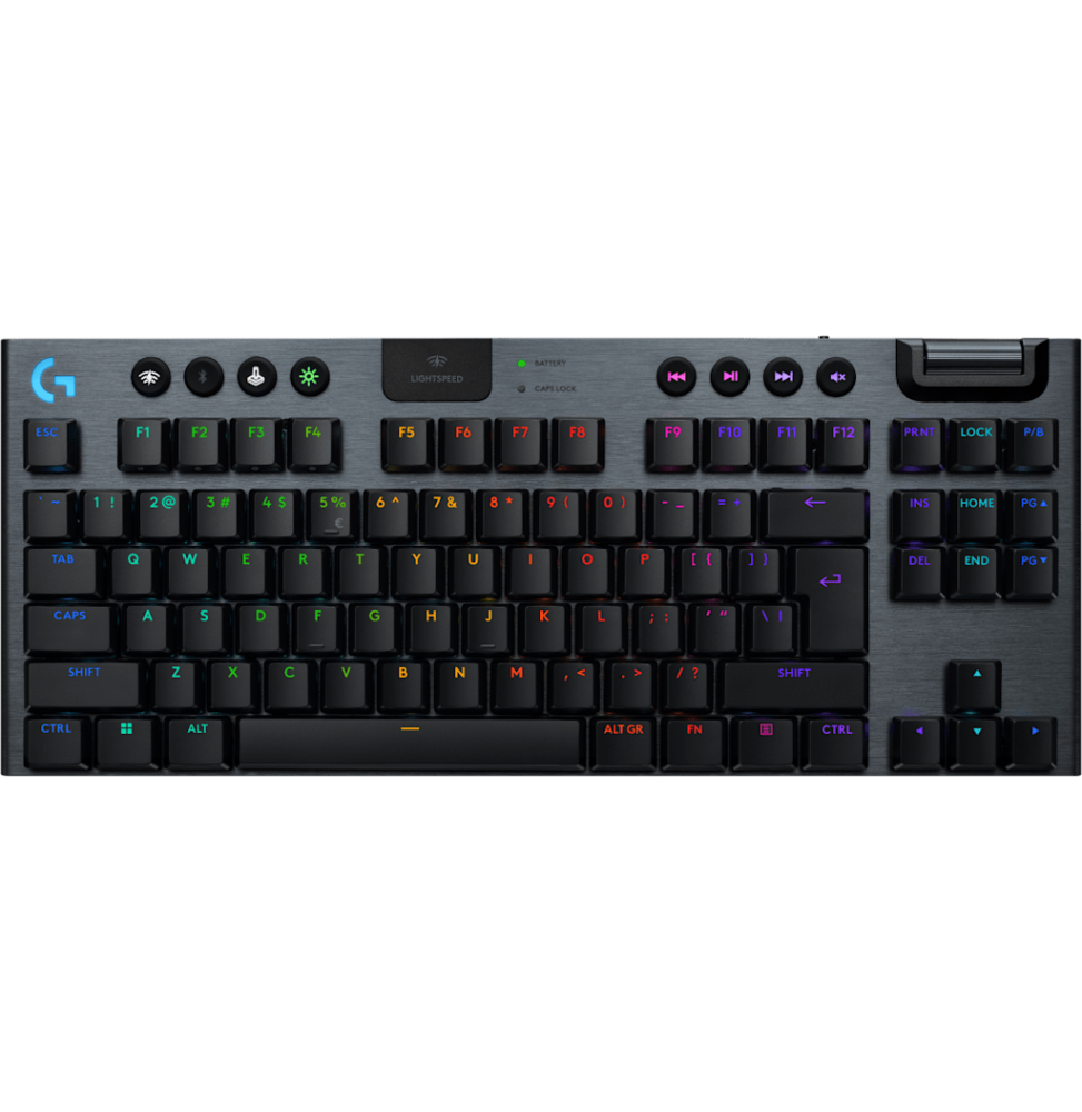 Clavier gaming sans fil Logitech G915 X lightspeed TKL - Tactile QWERTY (920-012721)