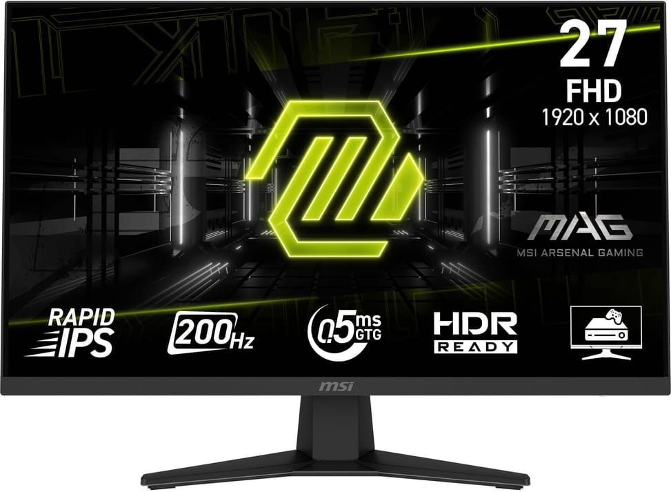 شاشة للألعاب 27" Full HD MSI MAG 274F (9S6-3CE41H-001) — صورة 1