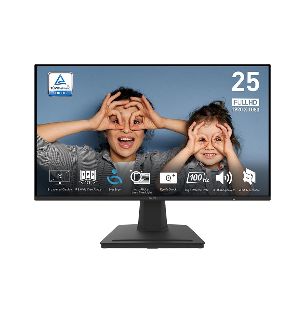 Écran 25" Full HD MSI PRO MP252 (9S6-3PC4CT-017)