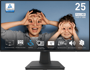 Écran 25" Full HD MSI PRO MP252 (9S6-3PC4CT-017)