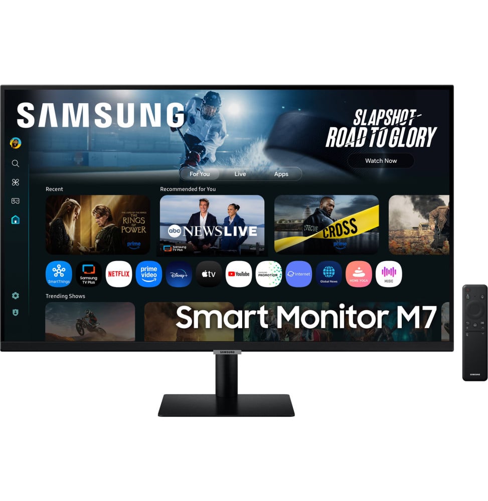 Écran intelligent 32 " Samsung Vision AI M7 M70F UHD 4K (LS32FM700UUXEN)