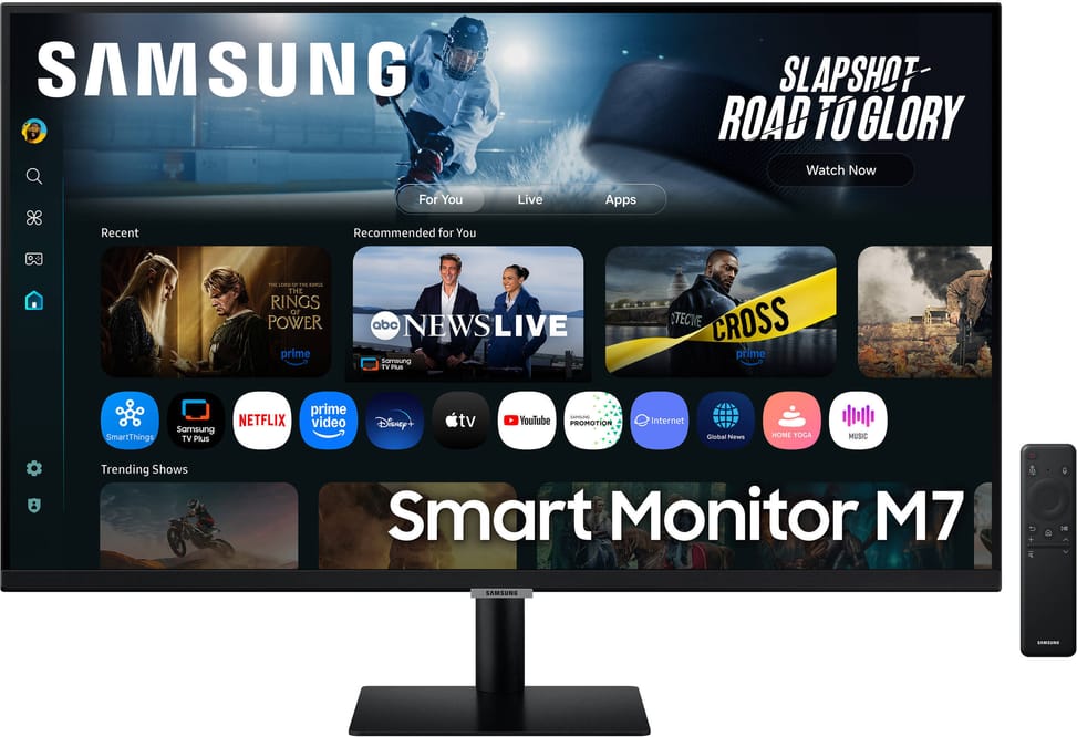 Samsung Vision AI M7 M70F 32" UHD 4K Smart Monitor (LS32FM700UUXEN) — image 1