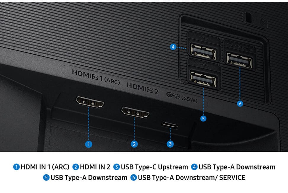 Écran intelligent 32 " Samsung Vision AI M7 M70F UHD 4K (LS32FM700UUXEN) — image 8