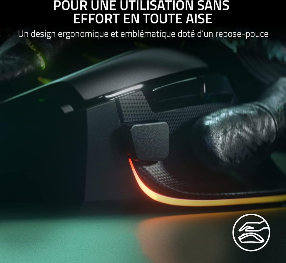 Souris gaming filaire Razer Basilisk V3 (RZ01-04000100-R3M1) — image 7
