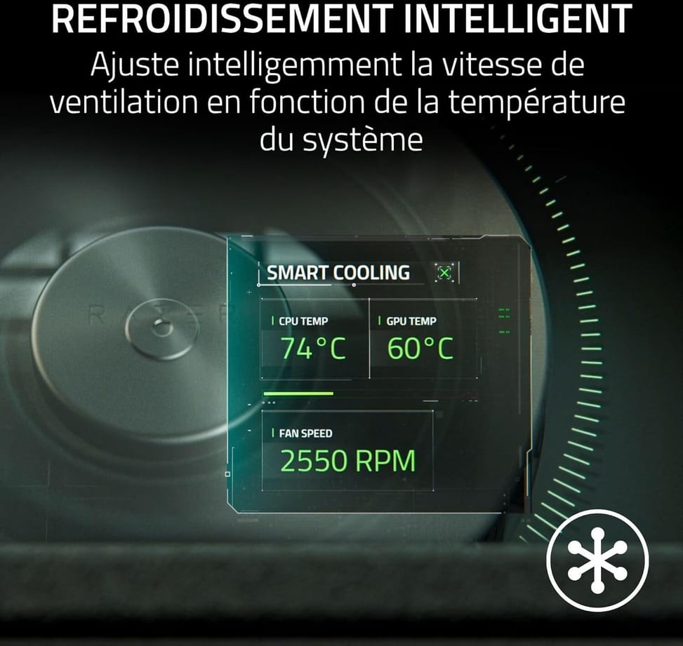 Razer Tapis de Refroidissement pour PC Portable (RC21-02300100-R3GW) — image 9