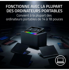 Razer Tapis de Refroidissement pour PC Portable (RC21-02300100-R3GW)