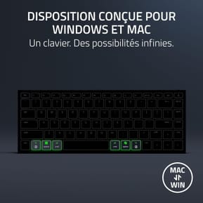 Clavier Sans fil Razer Joro - Français (AZERTY) (RZ03-02360400-R3F1) — image 3