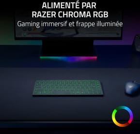 Clavier Sans fil Razer Joro - Français (AZERTY) (RZ03-02360400-R3F1) — image 2