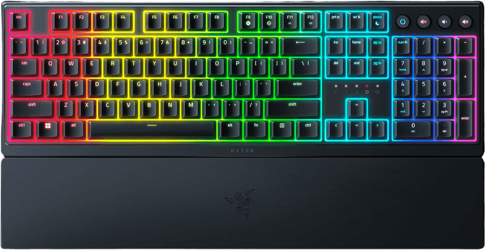 Razer Ornata V3 RGB USB Gaming Keyboard - AZERTY (RZ03-04460500-R3F1) — image 1