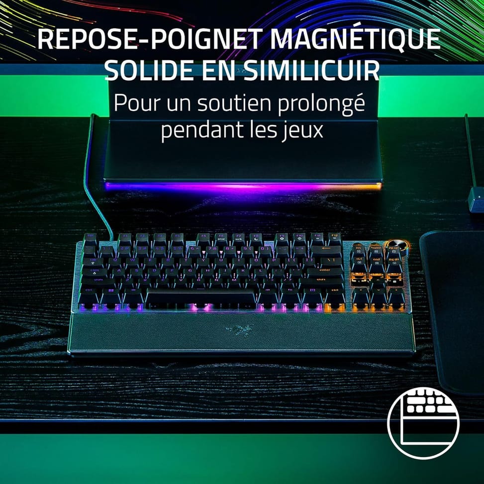 Clavier Gamer Razer Huntsman V3 Pro Tenkeyless usb - AZERTY (RZ03-04980500-R3F1) — image 4