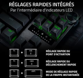 Clavier Gamer Razer Huntsman V3 Pro Tenkeyless usb - AZERTY (RZ03-04980500-R3F1) — image 6