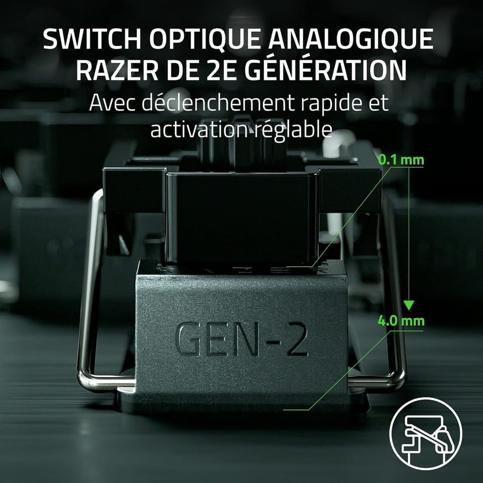 Clavier Gamer Razer Huntsman V3 Pro Tenkeyless usb - AZERTY (RZ03-04980500-R3F1) — image 7