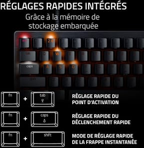 Clavier Gamer Razer Huntsman V3 Pro Mini USB - AZERTY (RZ03-04990500-R3F1) — image 7