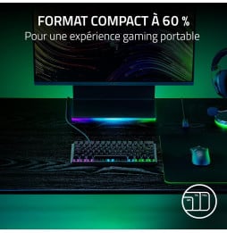 Clavier Gamer Razer Huntsman V3 Pro Mini USB - AZERTY (RZ03-04990500-R3F1)