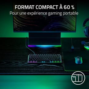 Clavier Gamer Razer Huntsman V3 Pro Mini USB - AZERTY (RZ03-04990500-R3F1) — image 5