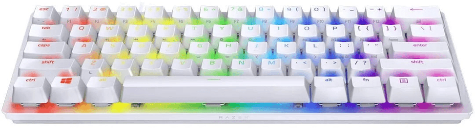 Clavier Gamer Razer Huntsman Mini - Mercury Ed (Red Switch) USB - AZERTY (RZ03-03393600-R3F1) — image 2