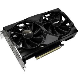 Carte Graphique à double ventilateur PNY GeForce RTX 5050 NVIDIA 8GB PCIE 5.0 (VCG50508DFXPB1)