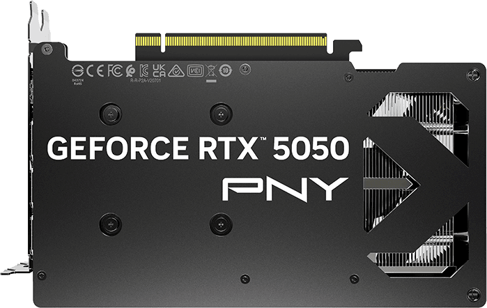 بطاقة رسومية بمروحتين PNY GeForce RTX 5050 NVIDIA 8GB PCIE 5.0 (VCG50508DFXPB1) — صورة 9