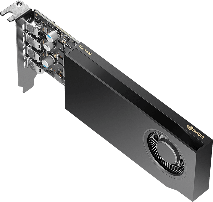 Carte Graphique PNY QUADRO RTX A400 NVIDIA 4GB PCIE 4.0 (VCNRTXA400-SB) — image 4