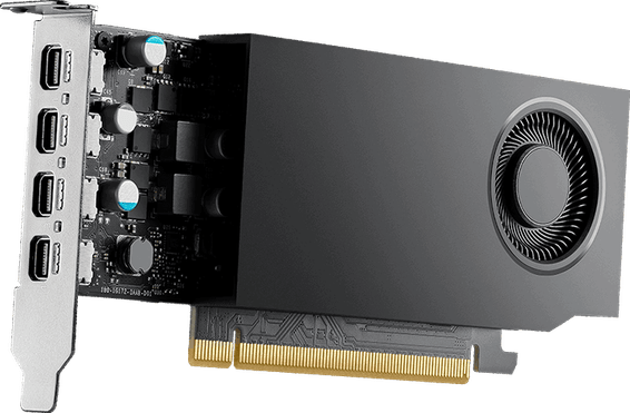 Carte Graphique PNY QUADRO RTX A400 NVIDIA 4GB PCIE 4.0 (VCNRTXA400-SB)