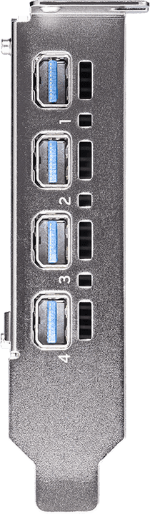 Carte Graphique PNY QUADRO RTX A400 NVIDIA 4GB PCIE 4.0 (VCNRTXA400-SB) — image 3