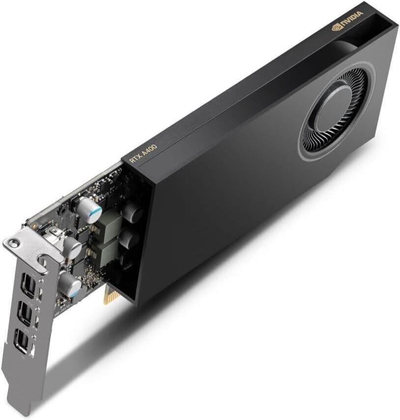 Carte Graphique PNY QUADRO RTX A400 NVIDIA 4GB PCIE 4.0 (VCNRTXA400-SB) — image 2