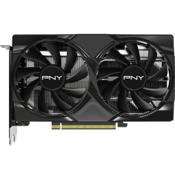Carte Graphique à double ventilateur PNY GeForce RTX 5060 NVIDIA 8GB PCIE 5.0 (VCG50608DFXPB1)
