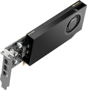 Carte Graphique PNY QUADRO RTX A1000 NVIDIA 8GB GDDR6 (VCNRTXA1000-SB) — image 2