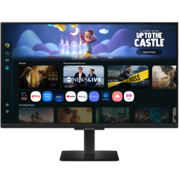 Écran intelligent 27" Samsung Smart M5 M50F Full HD (LS27FM500EUXEN)