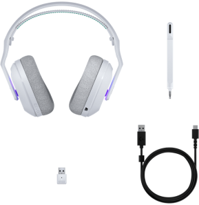 Casque gaming Bluetooth Logitech G522 LIGHTSPEED avec LIGHTSYNC RGB (981-001550)
