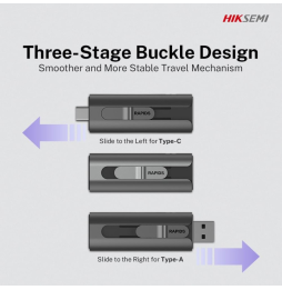 Clé USB double connectique Hiksemi S560 1 To USB-A / USB-C (HS-USB-S560-1TB-U3)
